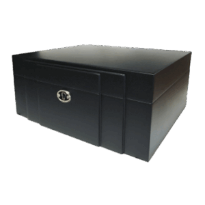ECLIPSE BLACK HUMIDOR  50 COUNT