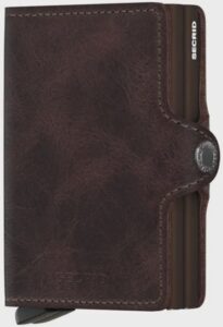 SECRID TWINWALLET VINTAGE CHOCOLATE