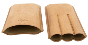 CIGAR CASE BROWN 3 FINGER  Robusto