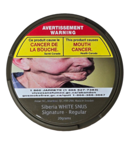 Siberia WHITE SNUS Signature 0.5 g - Regular - 20g
