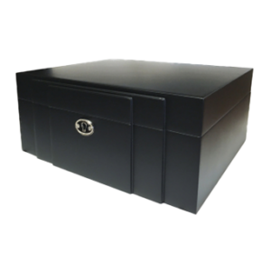 ECLIPSE BLACK HUMIDOR  50 COUNT