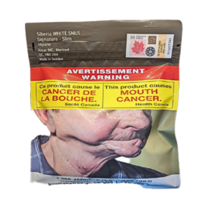 Siberia WHITE SNUS 0.5g tobacco Signature - Slim - 50g
